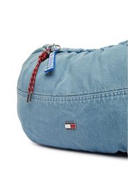 Tommy Hilfiger Torebka Tjw Icon Charms Denim Hobo AW0AW19259 Niebieski. Niebieskie torebki klasyczne damskie Tommy Hilfiger, z denimu, bez dodatków. Za 489.99 zł.