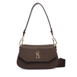 Torebka Steve Madden. Brązowe torebki klasyczne damskie Steve Madden, bez dodatków. Za 429.99 zł.