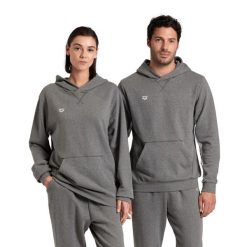 Bluza Arena Icons Hooded Sweat Solid z kapturem. Szare bluzy damskie Arena, m, bez wzorów, z kapturem. Za 249.00 zł.