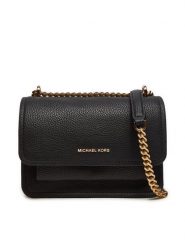 MICHAEL Michael Kors Torebka 32T4GC7C1T Czarny. Czarne listonoszki damskie MICHAEL Michael Kors, bez wzorów, ze skóry, bez dodatków. Za 679.99 zł.