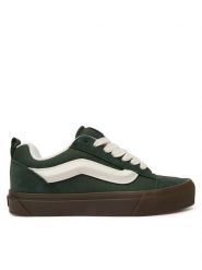 Vans Tenisówki Knu Skool VN000D2TTD81 Zielony ciemny. Zielone trampki damskie Vans, bez wzorów, bez zapięcia. Za 319.99 zł.