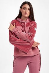 Bluza dresowa damska EA7 EMPORIO ARMANI. Bluzy damskie EA7 Emporio Armani, l, bez wzorów, z dresówki, bez kaptura. W wyprzedaży za 427.77 zł.