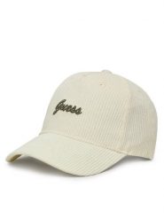 Guess Czapka z daszkiem V5BZ10 WF760 Écru. Czapki z daszkiem damskie Guess, z aplikacjami, z materiału. Za 119.99 zł.