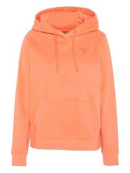 Chiemsee Bluza w kolorze pomarańczowym rozmiar: M. Pomarańczowe bluzy damskie Chiemsee, m, bez wzorów, z bawełny, z kapturem. Za 131.12 zł.
