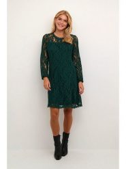 Cream Sukienka w kolorze zielonym rozmiar: XL. Zielone sukienki damskie Cream, bez wzorów, z koronki, bez ramiączek. Za 152.99 zł.