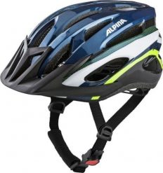 Kask rowerowy ALPINA MTB17 ciemno niebieski-neonowy 58-61. Niebieskie akcesoria rowerowe Alpina. Za 229.99 zł.