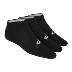 Skarpetki Unisex Dla Dorosłych 155206 0001 3pak. Czarne skarpetki damskie Asics, bez wzorów. Za 71.99 zł.