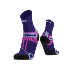 Skarpetki X-Socks Perform Ankle. Niebieskie skarpetki damskie X Socks, bez wzorów, z materiału. Za 103.39 zł.