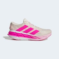 Buty do biegania damskie ADIDAS Adistar 4. Białe obuwie sportowe damskie Adidas, bez zapięcia, do biegania. Za 619.99 zł.