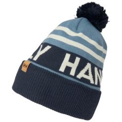 Czapka Helly Hansen Ridgeline. Niebieskie czapki damskie Helly Hansen, na zimę, bez wzorów, z dzianiny. Za 189.50 zł.