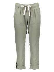 Roxy Spodnie w kolorze khaki rozmiar: M. Brązowe spodnie materiałowe damskie Roxy, bez wzorów, z materiału. Za 149.31 zł.