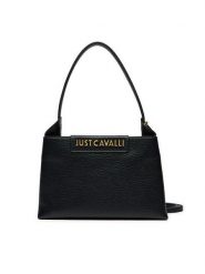 Just Cavalli Torebka 77RA4BD5 Czarny. Czarne torebki klasyczne damskie Just Cavalli, ze skóry, bez dodatków. Za 589.99 zł.