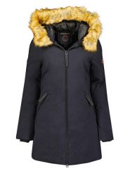 Geographical Norway Parka "Adelaide" w kolorze granatowym rozmiar: S. Niebieskie parki damskie Geographical Norway, s, bez kaptura. Za 158.10 zł.