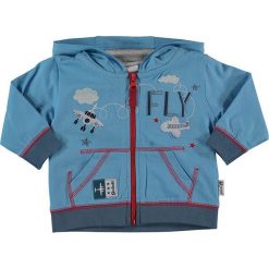 Bluza w kolorze błękitnym. Niebieskie bluzy chłopięce Gelati, z aplikacjami. W wyprzedaży za 69.95 zł.