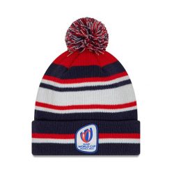 Czapka Mistrzostwa Świata w Rugby 2023 w paski. Białe czapki damskie New Era, bez wzorów. Za 157.00 zł.