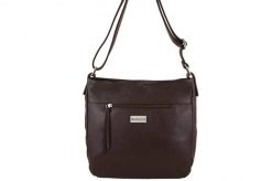 Listonoszka skórzana BARBERNI'S c. brązowa 984-11. Brązowe shopper bag Barberinis, bez wzorów, ze skóry, małe, bez dodatków. Za 269.99 zł.