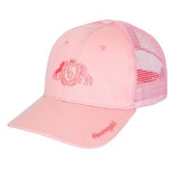 Czapka baseballowa jeździecka damska EQUESTRIAN QUEEN Juliana 26SS. Czerwone czapki z daszkiem damskie EQUESTRIAN QUEEN, bez wzorów, z bawełny. Za 88.99 zł.