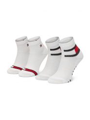 Tommy Hilfiger Skarpety długie 100002319 Biały. Białe skarpetki chłopięce Tommy Hilfiger, bez wzorów, z materiału. Za 29.99 zł.