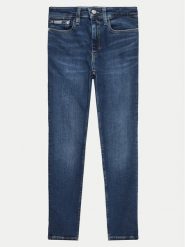 Calvin Klein Jeans Jeansy IB0IB02303 Granatowy Slim Fit. Niebieskie jeansy chłopięce Calvin Klein Jeans, z bawełny. Za 289.99 zł.