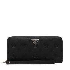 Portfel Guess. Czarne portfele damskie Guess, z aplikacjami. Za 294.99 zł.