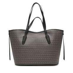 Torebka Coccinelle. Czarne shopper bag Coccinelle, bez dodatków. Za 679.99 zł.