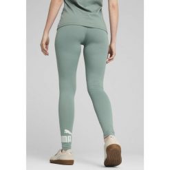 Legginsy damskie z logo No. 1 ESS PUMA Green Moon. Szare legginsy damskie Puma, l, bez wzorów, z gumy. W wyprzedaży za 94.00 zł.