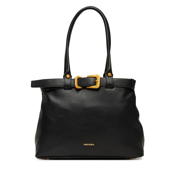 Torebka GINO ROSSI. Czarne torebki klasyczne damskie Gino Rossi, bez dodatków. Za 209.99 zł.