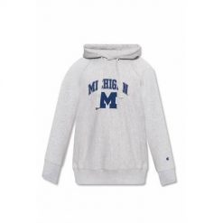 Bluza sportowa damska Champion 115110EM004LOXGM. Szare bluzy damskie Champion, xs, bez wzorów, z kapturem. Za 719.00 zł.