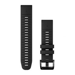Silikonowy pasek do zegarka Garmin QuickFit. Czarne zegarki damskie GARMIN. Za 259.00 zł.