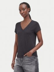 G-STAR T-Shirt D30184-4107 Czarny Regular Fit. Czarne t-shirty damskie G-Star, m, bez wzorów, z bawełny, bez kołnierzyka. Za 119.99 zł.