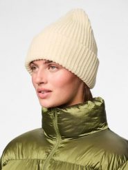 Pieces Czapka dzianinowa w kolorze beżowym rozmiar: onesize. Brązowe czapki damskie Pieces, bez wzorów, z dzianiny. Za 50.59 zł.