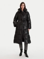 ViCOLO Kurtka puchowa TF0086 Czarny Regular Fit. Czarne kurtki damskie ViCOLO, s, bez wzorów, z puchu, bez kaptura. Za 1,389.00 zł.