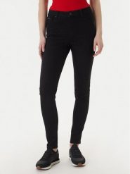 Americanos Jeansy Dakota W126-AMLTR-1005-48D Czarny Skinny Fit. Czarne jeansy damskie Americanos, bez wzorów, z jeansu. Za 149.99 zł.