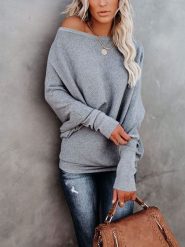 Milan Kiss Sweter w kolorze szarym rozmiar: XL. Szare swetry klasyczne damskie Milan Kiss, xl, bez kołnierzyka. Za 85.45 zł.