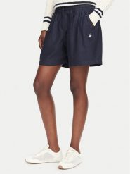 Beverly Hills Polo Club Szorty materiałowe P-SS26W-B576580-VF Granatowy Regular Fit. Niebieskie szorty damskie Beverly Hills Polo Club, bez wzorów, z bawełny. Za 141.99 zł.