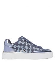 DKNY Sneakersy Bradley K1532595 Niebieski. Niebieskie obuwie sportowe damskie DKNY, z materiału, bez zapięcia. Za 289.99 zł.