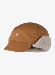 Czapka zimowa unisex Buff Fall Line Cap. Brązowe czapki z daszkiem damskie Buff, na zimę, bez wzorów, z bawełny. Za 219.90 zł.