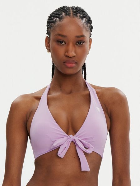 Guess Góra od bikini E5GJ55 LY00K Fioletowy. Fioletowe bikini Guess, z aplikacjami, z syntetyku. Za 299.99 zł.