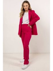 Awama Spodnie w kolorze różowym rozmiar: M. Różowe spodnie materiałowe damskie Awama, bez wzorów, z materiału. Za 159.99 zł.