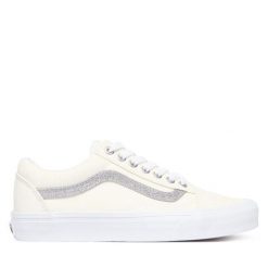 Tenisówki Vans. Białe trampki damskie Vans, bez wzorów, bez zapięcia. Za 299.99 zł.