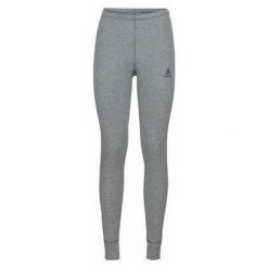 Spodnie termoaktywne damskie Odlo Active Warm Eco. Szare spodnie sportowe damskie ODLO, na zimę, xl, bez wzorów, narciarskie. Za 249.99 zł.