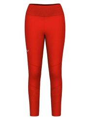 Salewa Legginsy funkcyjne "Pedroc Dry Responsive" w kolorze czerwonym rozmiar: XS/S. Czerwone legginsy damskie Salewa, s, bez wzorów, outdoorowe. Za 294.97 zł.
