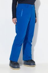 Damskie Funkcyjne spodnie termiczne wodoodporne pochodzące z recyklingu. Niebieskie spodnie sportowe damskie Ulla Popken, plus size, bez wzorów, z elastanu, narciarskie. Za 479.99 zł.