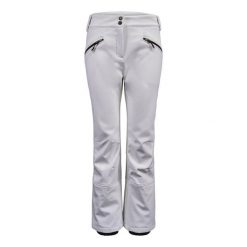 Damskie spodnie narciarskie softshell Killtec Thônes. Białe spodnie sportowe damskie Killtec, na zimę, s, bez wzorów, z softshellu, narciarskie. Za 431.20 zł.
