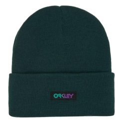 Czapka zimowa damska Oakley B1B Gradient Patch Beanie. Czerwone czapki damskie Oakley, na zimę, bez wzorów. Za 75.99 zł.