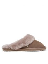 EMU Australia Kapcie Jolie W10015 Beżowy ciemny. Brązowe kapcie damskie EMU Australia. Za 344.99 zł.