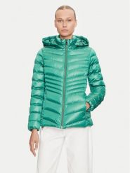Geox Kurtka zimowa Zosma W4628Z T2843 F4622 Zielony Regular Fit. Zielone kurtki damskie Geox, na zimę, bez wzorów, z syntetyku, bez kaptura. Za 499.99 zł.