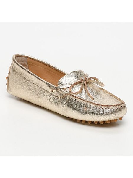 CHARLES & SMITH Mokasyny "Newton" w kolorze złotym rozmiar: 39. Żółte mokasyny damskie CHARLES & SMITH, bez obcasa. Za 131.12 zł.