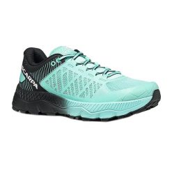 Buty do biegania damskie SCARPA Spin Ultra. Czarne obuwie sportowe damskie Scarpa, bez zapięcia, do biegania. Za 429.99 zł.