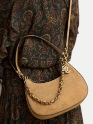 LAUREN RALPH LAUREN Torebka 431P15639003 Brązowy. Brązowe torebki klasyczne damskie Lauren Ralph Lauren, ze skóry, bez dodatków. Za 1,599.00 zł.